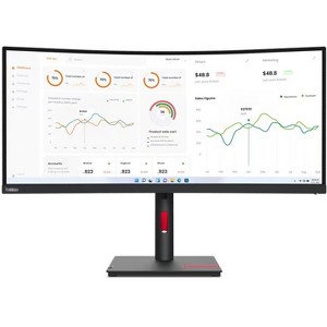 Lenovo ThinkVision T34w-30 34" Class LED Monitor - 21:9 - Model 63D4ZAR1US - 1 of 4