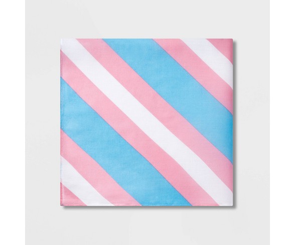 Pride Striped Transgender Flag Bandana - One Size