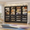 Aheaplus Closet System with 4 Drawers and Adjustable Shelves - 2 of 4