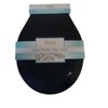 J&V Textiles Toilet Seat With Easy Clean & Change Hinge, Beveled Edges - 2 of 4