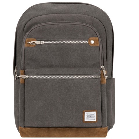 Travelon Anti-Theft Heritage Backpack-Pewter