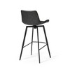 Maven Lane Victor Bar Stool with Faux Leather 30" - 3 of 4