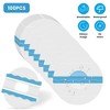 iMountek "100Pcs Libre Sensor Covers Waterproof Sweatproof Invisible Adhesive Patches for Long-Lasting Protection"  White - 2 of 4