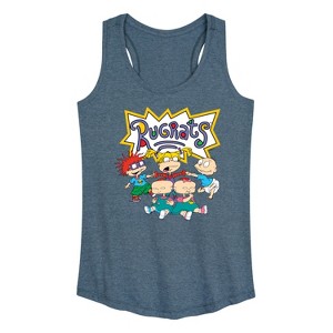 Women's - Rugrats - Group Shot Graphic Racerback Tank - 1 of 4