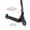 Xspec Black Neo Chrome Pro Stunt Kids Kick Scooter Aluminum BMX Trick Scooter - 2 of 4