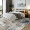 Abynow Geometric Modern Loomed Machine Washable Area Rug - 4 of 4