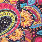 colorful paisley