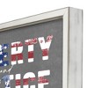 Creative Products Liberty and Justice for All 16 x 16 Framed Print - 3 of 4