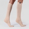 LECHERY Unisex Scrunch Slouchy Woven Tab Socks (1 Pair) - 2 of 4