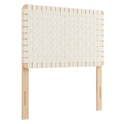 Modway Sparta Weave Twin Vegan Leather Headboard