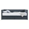 Corduroy Twin Daybed with Drawers & Wood Slats - Stylish & Practical - 2 of 4