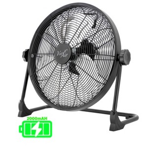 Vie Air 16 Inch Rechargeable Indoor/Outdoor Floor Fan (IPX4 Rated) - 1 of 4