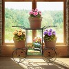 Sorbus Cart stand pot plant holder for home, garden & patio - 4 of 4