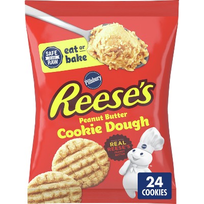 Pillsbury Ready-to-Bake Reese's Peanut Butter Cookie Dough - 16oz/24ct