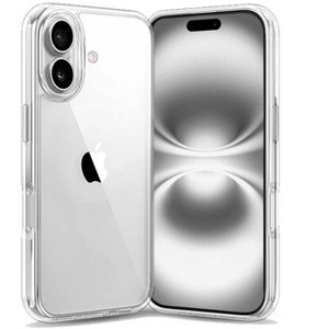 Entronix Apple iPhone 16 Crystal Clear Case - Slim - 1 of 4