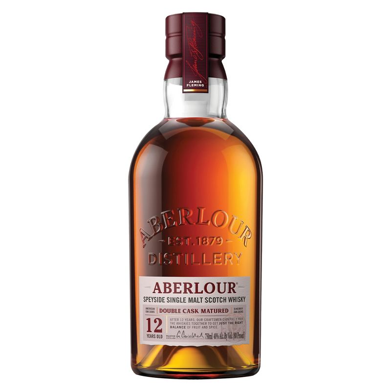 Aberlour 12yr Highland Single Malt Scotch Whisky - 750ml Bottle, 1 of 10