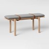 Evertson Modern Strap Bench Gray - Project 62™ - image 3 of 3