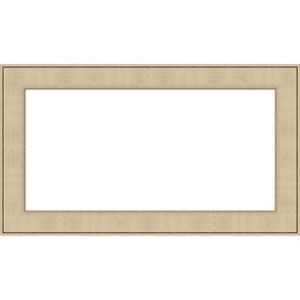 Amanti Art Classic Honey Silver Framed Dry Erase Magnetic Board - 1 of 4
