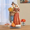 Collections Etc Hand-Painted Fall Pilgrim Tabletop Figurine 5.75 X 3.75 X 13 - 2 of 2