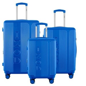 IZOD Hyman Expandable ABS Hard Shell Lightweight 3-Piece Luggage Set - 28", 24", 20" with 360° Dual Spinner Wheels & Combo Lock - 1 of 4