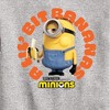 Boys' - Despicable Me Minions - A Lil Bit Bananas Graphic Long Sleeve Fleece Sweatshirt - 2 of 4