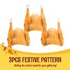 Joyfy 3 Pack Roasted Turkey Plush Hats, Costume Accessory Turkey Hats for Halloween Thanksgiving Costume Dress Up Party Supply - 2 of 4