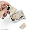 Big Dot of Happiness Tan Confetti Stars - Mini Candy Bar Wrapper Stickers - Simple Party Small Favors - 40 Count - 2 of 4