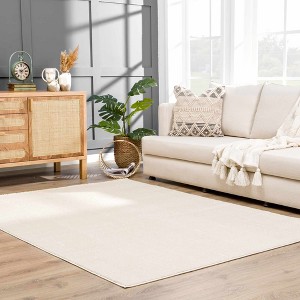 Hauteloom Koume Beige Maze Area Rug - 1 of 4
