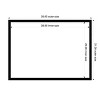Amanti Art Svelte Clay Grey Framed Dry Erase Magnetic Board - 3 of 4