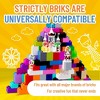 Strictly Briks Toy Large Building Blocks For Kids and Toddlers, Big Bricks Set For Ages 3 and Up, Rainbow Colors, 204 Pieces - 4 of 4