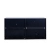 Okak Modern Storage Cabinet with 6 Drawers , Wood Chest of Drawers with Metal Handle,  Cabinet for Living Room, Bedroom - 4 of 4