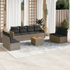 vidaXL Garden Sofa Set Grey - 2 of 4