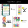Hardcover AY 2025-2026 Fashion Planner - 5.5"x8" (Rainbow Trail) - 2 of 4
