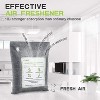 CLEVAST Bamboo Charcoal Air Purifying Bags (Large, 4×200g), Removes Odors and Moisture, Nature Fresh Air Purifier Bags - 4 of 4