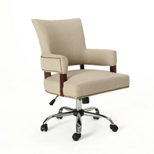 Bonaparte Traditional Home Office Chair - Christopher Knight Home - 1 of 4