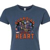 Women's - Marvel - Guardian Of Your Heart Valentine Fitted Graphic T-Shirt - 2 of 3