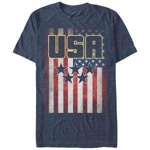 Men's Lost Gods USA Star Flag T-Shirt - 1 of 3