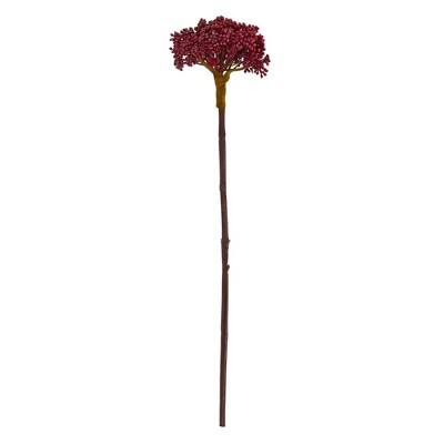Nearly Natural 22-in Succulent Sedum Artificial Plant (Set of 12)