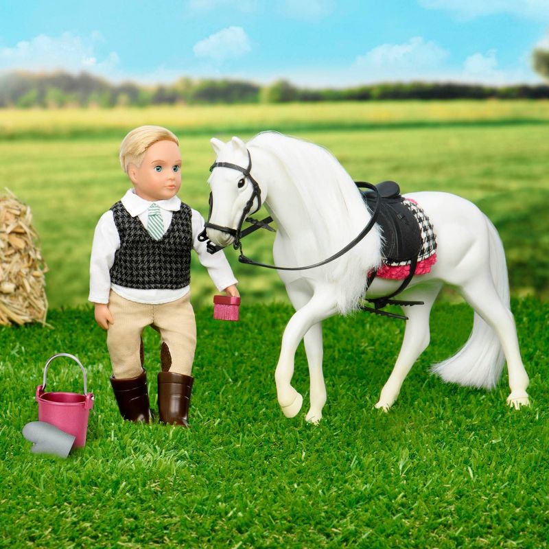 Lori Doll Horse with Accessories - Camarillo Horse White, 4 of 7