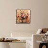 Art Remedy Burgundy Flower Afternoon Floral Glam Art Framed - 2 of 4