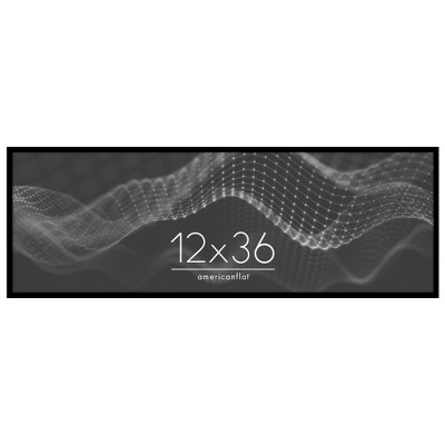 Americanflat Poster Frame - Perfect for Photos and Artwork - Black