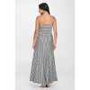 WEST K Women's Jones Striped Tube Maxi Dress - 3 of 4