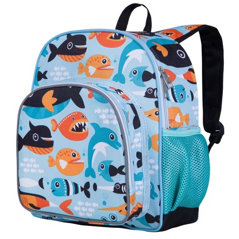 Wildkin 12-inch Kids Backpack , Perfect For Daycare And Preschool, Ideal  For School & Travel Toddler Backpacks (big Fish) : Target
