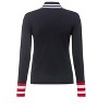 Women's CLASSIC TRICOLOR TROYER SWEATER - GOLFINO - 3 of 3