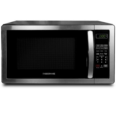Farberware Classic 1.1 Cu. Ft. 1000-Watt Microwave Oven, Stainless Steel
