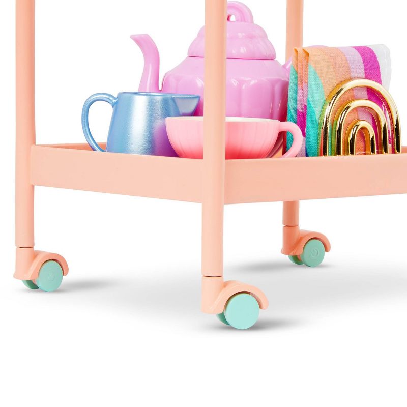 Glitter Girls Tea Time Cart Accessory Set for 14&#34; Dolls, 5 of 11