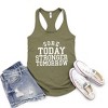 Simply Sage Market Women's Sore Today Stronger Tomorrow Racerback Tank - 3 of 4