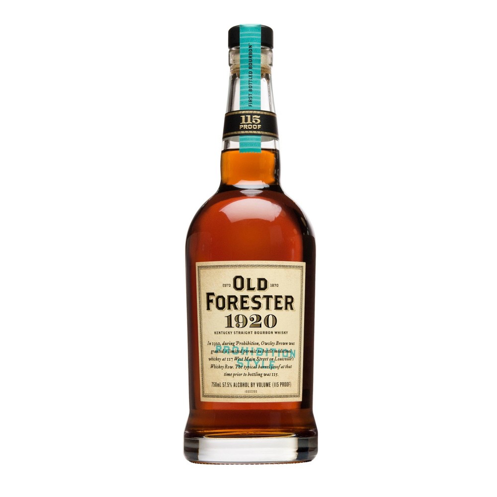 UPC 081128001155 product image for Old Forester 1920 Prohibition Style Bourbon Whiskey - 750ml Bottle | upcitemdb.com