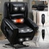NicBex Recliner Chair Heat Massage Chair Lift Chair with USB Charging Port Recliner Faux Leather Recliner Chairs for Adults for Living Room, Reading Room - 4 of 4