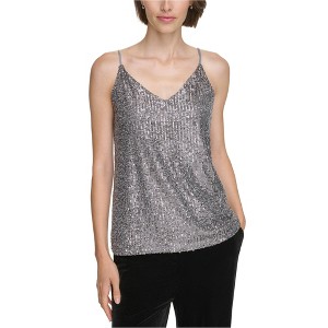 Calvin Klein Womens Sequin Camisole Cami Tank Top - 1 of 1